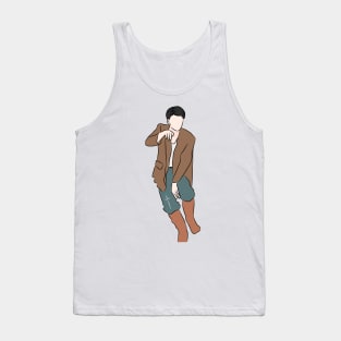 Wonwoo in God Of Music MV by Seventeen Kpop Tank Top